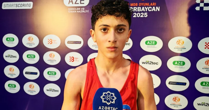 Azərbaycan boksçusu: Yarışlarda birinci yerə çıxıb, bayrağımızı yüksəltmək əzmindəyəm