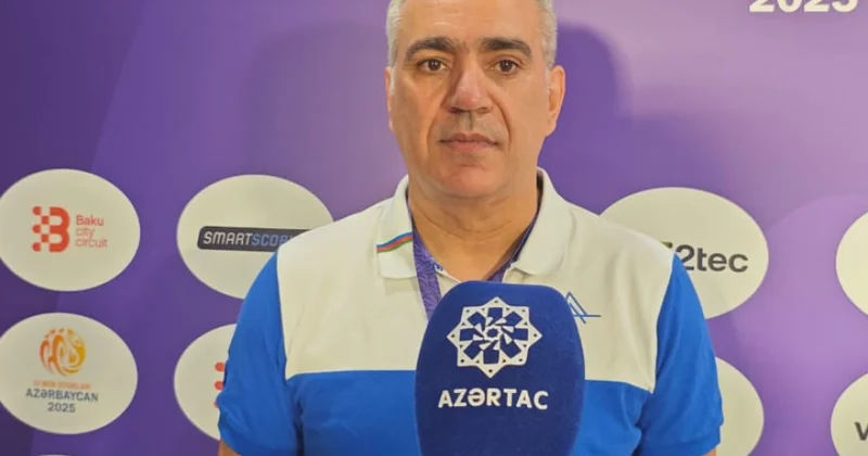 Cahangir Seyed Abbasi: Komandamız bu yarışlarda ən gənc komandadır