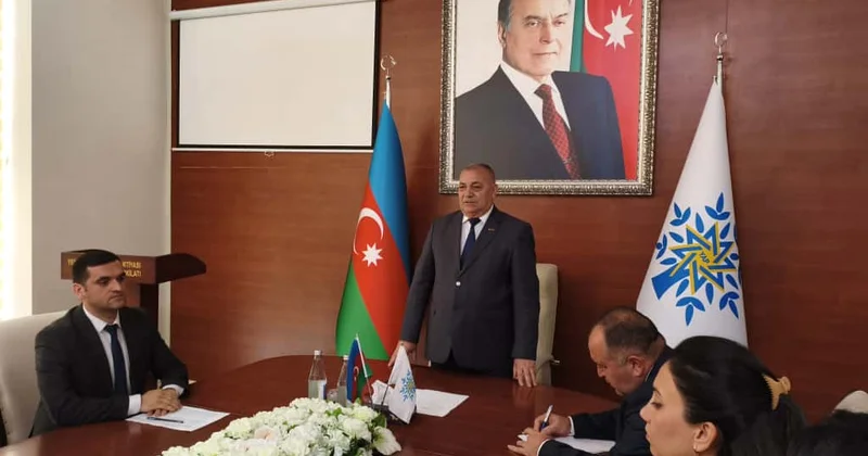 YAP Tərtər rayon təşkilatında yeni işə qəbul olmuş gəncmüəllimlərlə görüş keçirilib