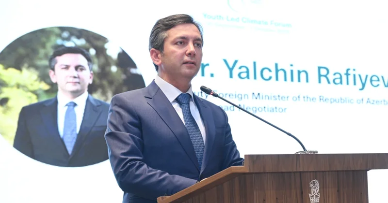 Yalçın Rəfiyev: COP29 gənclərin baxışlarının inteqrasiyası baxımından ən inklüziv konfranslardan biri kimi tarixə düşdü