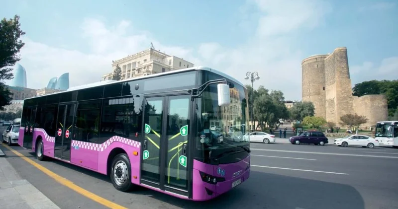 Yeni avtobuslar xəttə buraxıldı...