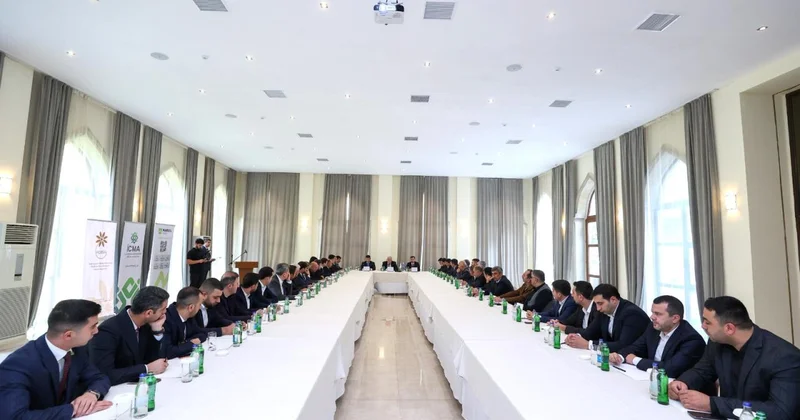 “Regional tərəfdaşların inkişafı” layihəsi çərçivəsində Şəkidə sahibkarlarla görüş keçirilib FOTO