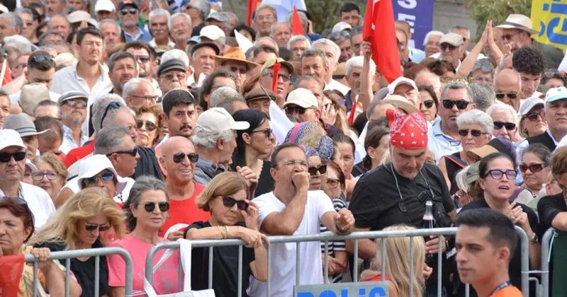 Türkiyədə zeytunluq qalmaqalı Müxalifət aksiya keçirdi FOTO