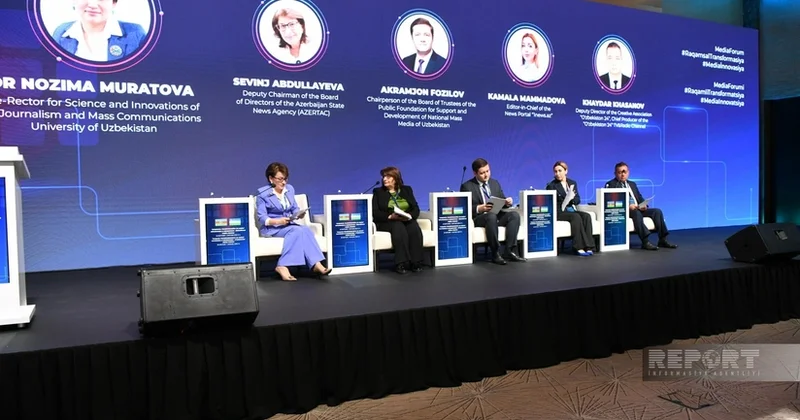 II Azərbaycan Özbəkistan Media Forumunda etik məsuliyyət mövzusunda müzakirələr aparılıb
