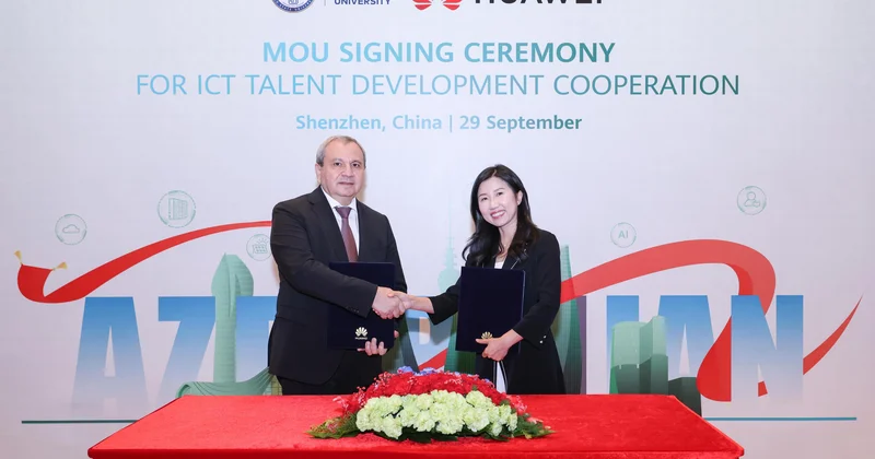 Bakı Dövlət Universiteti və “Huawei” şirkəti arasında əməkdaşlıq memorandumu imzalanıb