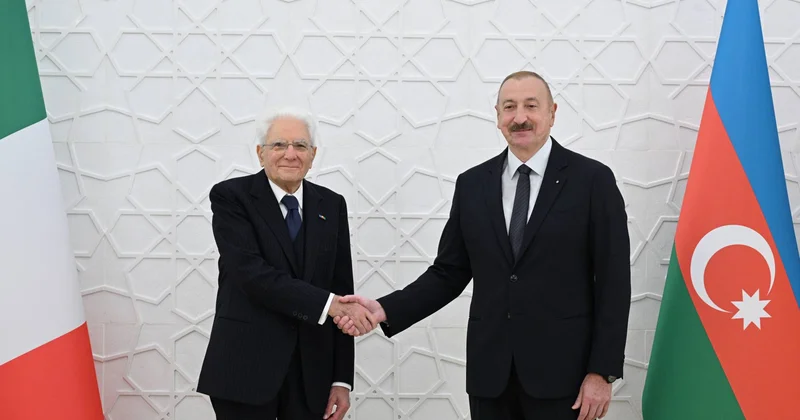 Mattarella: İtaliya Azərbaycanla dostluqdan çox fərəhlənir