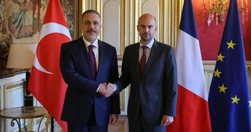 Hakan Fidan fransalı həmkarı ilə görüşdü Qəzza ilə bağlı müzakirə aparılıb