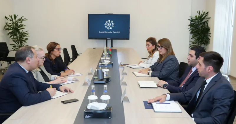 Sosial Xidmətlər Agentliyində Dünya Bankının nümayəndələri ilə görüş keçirilib