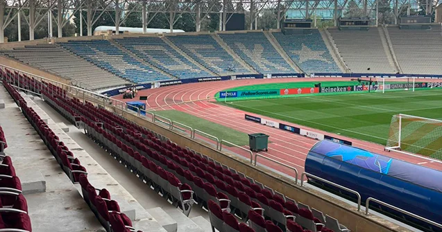 Respublika stadionunda ÇL öncəsi dəyişikliklər Video