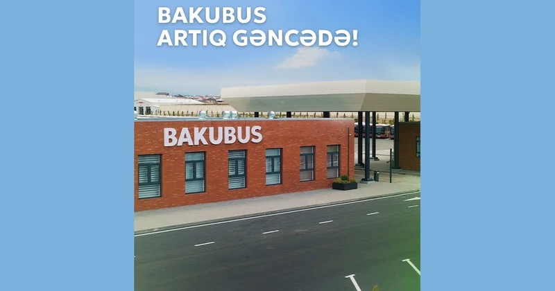 Gəncə Avtobus Parkının açılışı