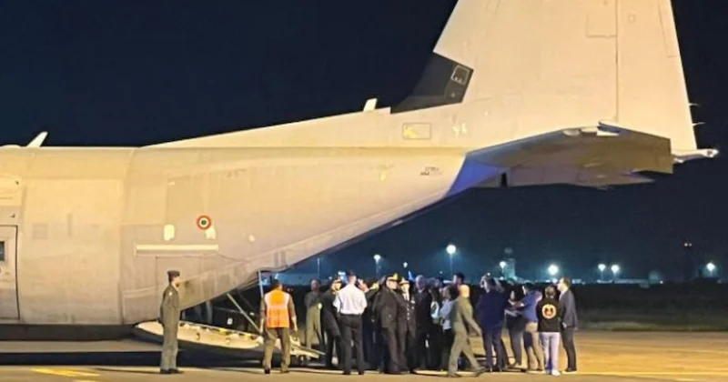Qəzza zolağından təxliyə edilən 15 uşaq müalicə üçün İtaliyaya gətirilib