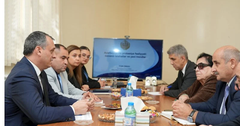İctimai şura üzvləri bələdiyyə və probasiya fəaliyyəti ilə tanış olublar FOTOLAR