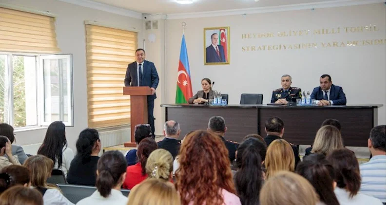 Salyanda zorakılıq hallarının qarşısının alınması ilə bağlı tədbir keçirilib FOTOLAR