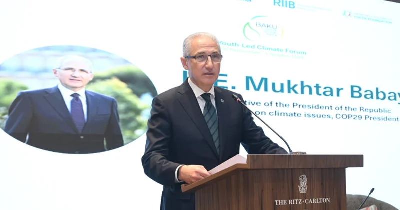 Muxtar Babayev: İqlim tədbirləri ilə sosial müdafiə arasında kritik əlaqə var