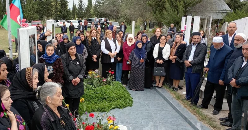 Vətən müharibəsinin Göyçaydan olan ilk şəhidi Zamiq Əhmədovun xatirəsi anılıb