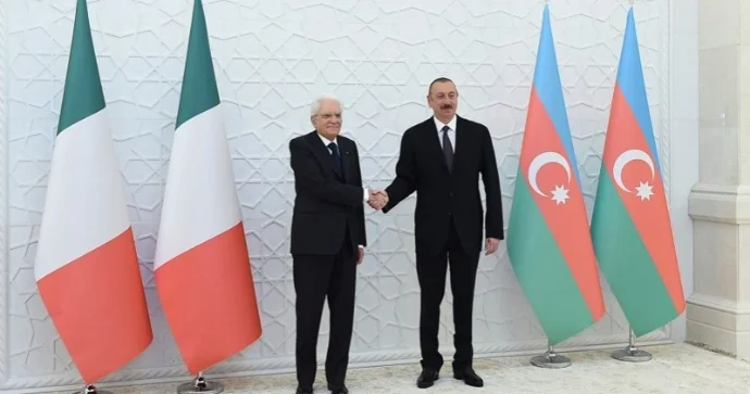 Azərbaycan və İtaliya prezidentlərinin təkbətək görüşü keçirilir