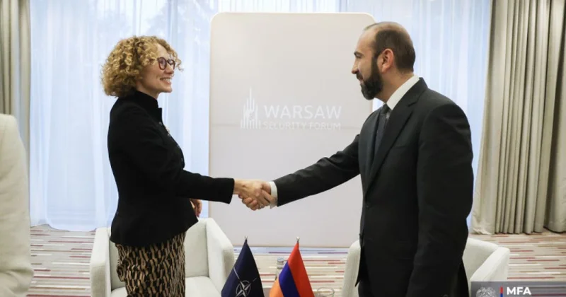 Mirzoyan NATO rəsmisi ilə Tramp Yolu”nu müzakirə etdi