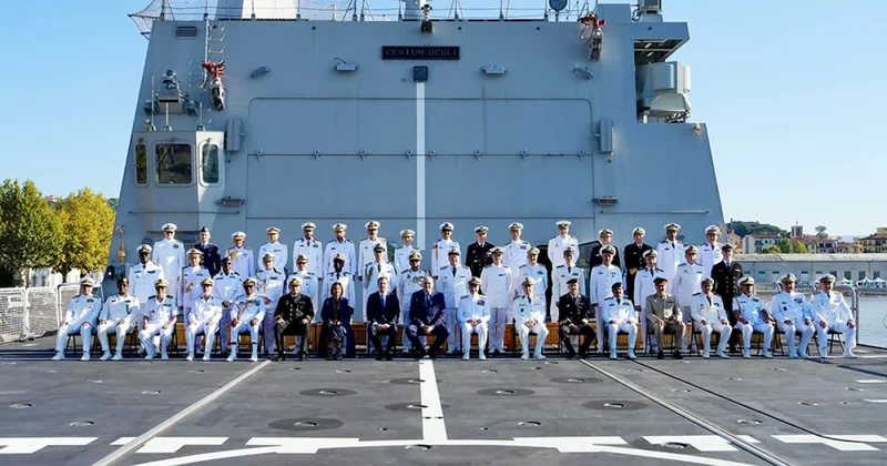 Делегация ВМС Азербайджана ознакомилась с военно морскими инновациями в Италии ФОТО