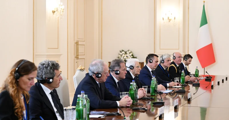 Мы очень ценим стратегическое партнерство с Азербайджаном Серджо Маттарелла