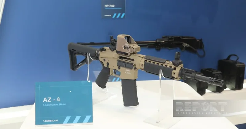 На ADEX 2026 продемонстрирован новый автомат производства Азербайджана