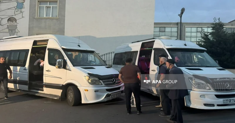 Xocalı, Xocavənd və Şükürbəyliyə növbəti köç karvanı yola salınıb FOTO