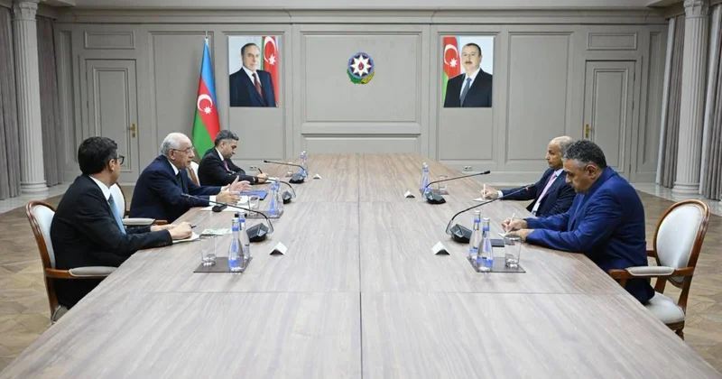 Azərbaycanın Baş naziri Beynəlxalq Üzgüçülük Federasiyasının prezidenti ilə görüşüb