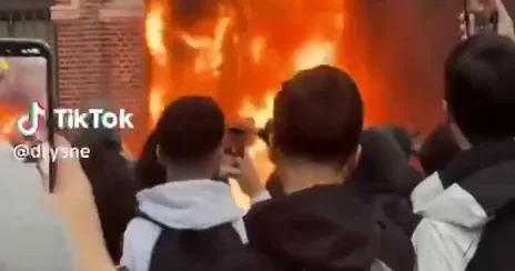 Протесты школьников во Франции переросли в беспорядки и столкновения с полицией ВИДЕО