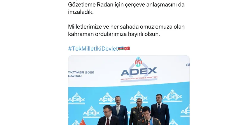 “ASELSAN”nın baş direktoru: Qardaş ölkə Azərbaycanla əməkdaşlığımızı gücləndirməyə davam edirik