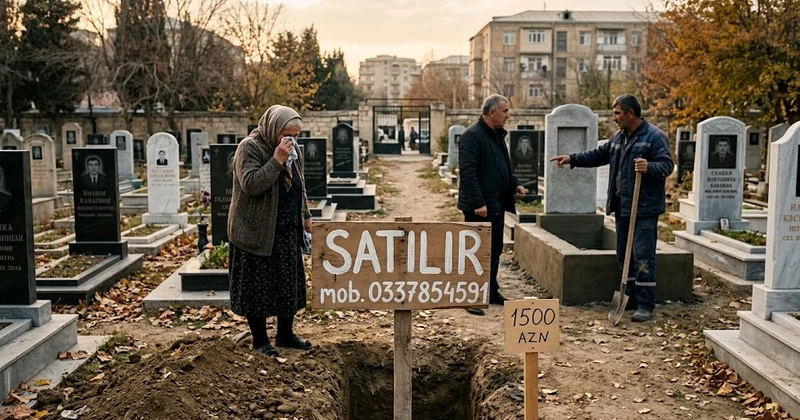 Ölülərə də yer qalmadı: Məzar yerləri 1500 manata satılır