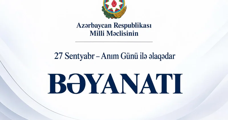 “27 Sentyabr xalqımızın yaddaşında əbədi yaşayacaq” DEPUTAT DANIŞDI