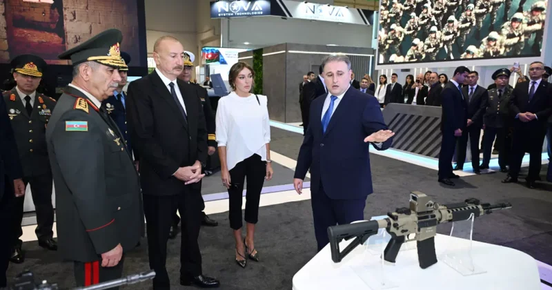 Закир Гасанов на церемонии открытия ADEX 2026
