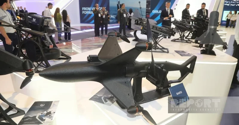 Азербайджан представил на ADEX 2026 новый дрон перехватчик