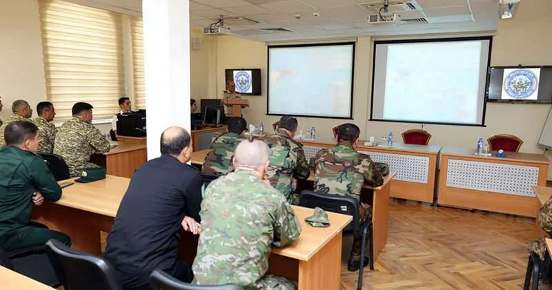 Üç ölkənin birgə hərbi təlimində mühüm görüş GÖRÜNTÜ