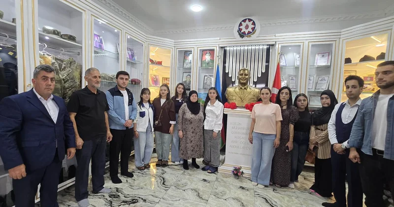 Şəhidin ailəsinə elin ehtiramı ŞƏRH