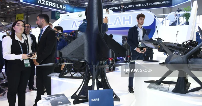 Azərbaycanın PUA sı ilk dəfə ADEX 2026 sərgisində nümayiş etdirilib FOTO