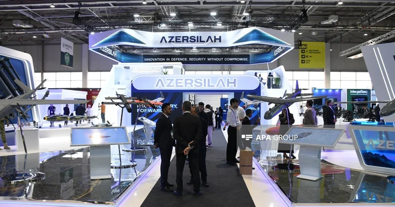Azərbaycan və Türkiyənin birgə istehsalı olan zərbə PUA sı Bakıda sərgidə nümayiş olunur