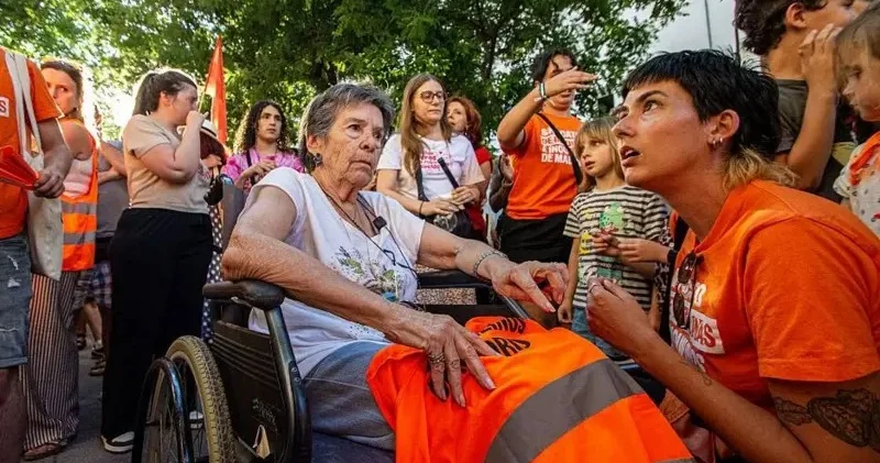 Выселение 87 летней женщины всколыхнуло Испанию