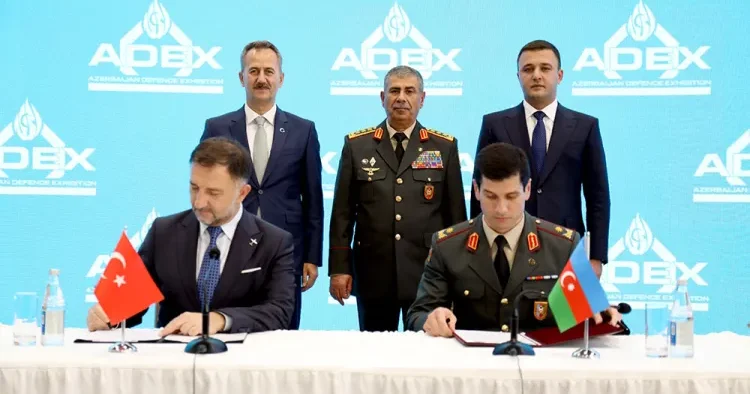 Azərbaycan Müdafiə Nazirliyi Türkiyənin nəhəng şirkətləri ilə müqavilələr imzaladı FOTO