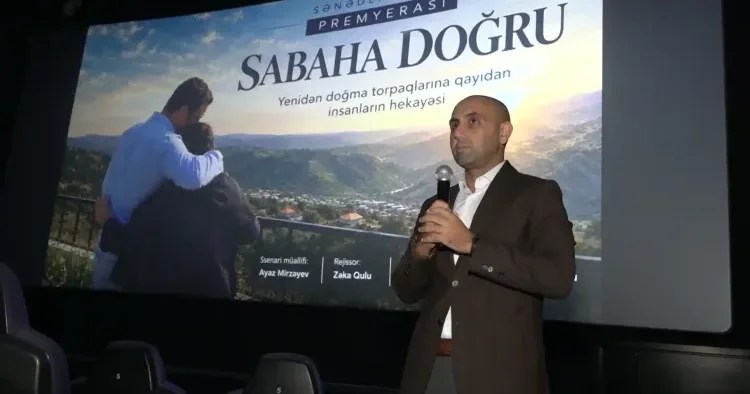 Qarabağ və Şərqi Zəngəzura həsr olunmuş “Sabaha doğru” sənədli filmi təqdim olundu FOTO