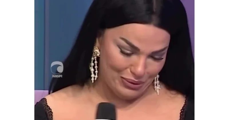 Bahar Lətifqızı canlı efirdə hönkür hönkür ağladı (Video)