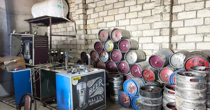 Suraxanı və Abşeronda 192 pivə çəlləyində aksiz pozuntusu aşkarlanıb