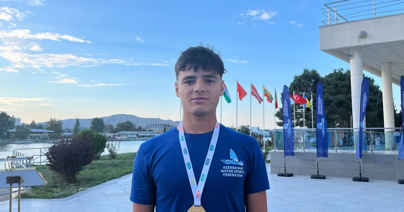 Azad İlyasov Mingəçevir reqatasında qızıl medal qazanıb