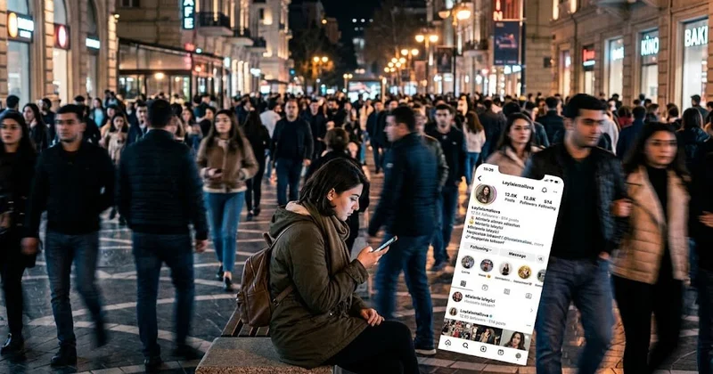 Minlərlə insanın içində tək qalmaq Sosial şəbəkələr bizi hara aparır?