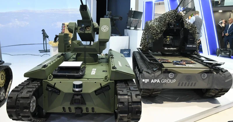 Azərbaycanda “SİQR” pilotsuz quru robotu istehsal edilib FOTO