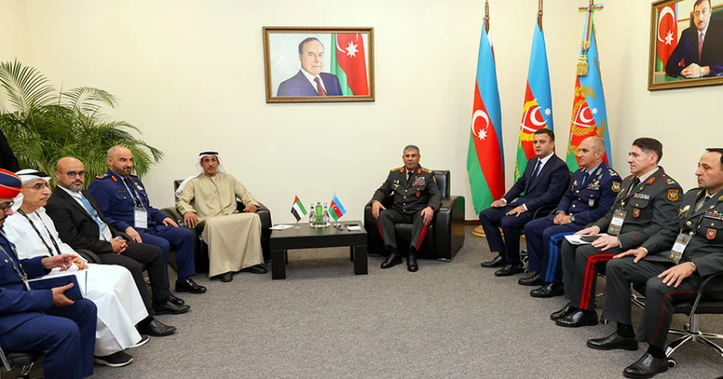 Azərbaycan və BƏƏ arasında hərbi texniki sahədə əlaqələrin inkişaf perspektivləri müzakirə edilib