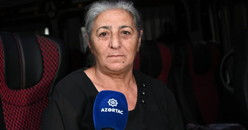 Xocalıya qayıdan sakin: Müharibə olmasın, insanlar sağlıq və əmin amanlıq içində yaşasınlar