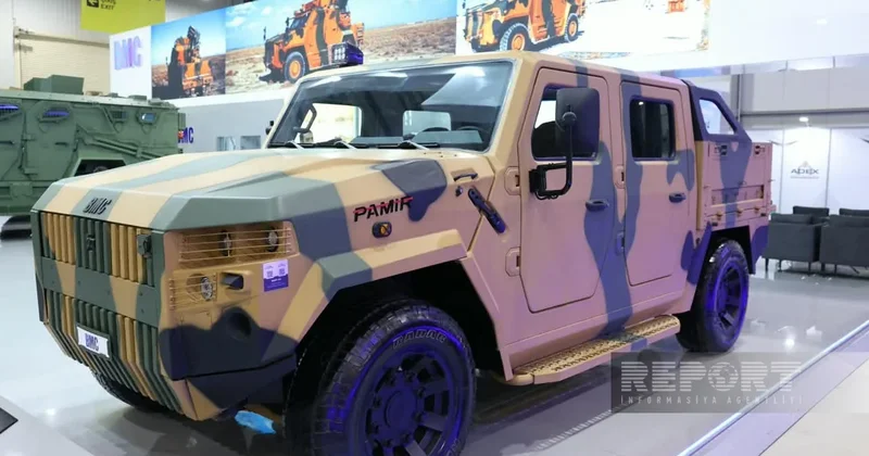 На ADEX 2026 представлено турецкое военное транспортное средство PAMİR 4x4