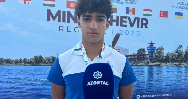 Mingəçevir Reqatasının gümüş mükafatçısı: Hədəfim qızıl medal qazanmaqdır