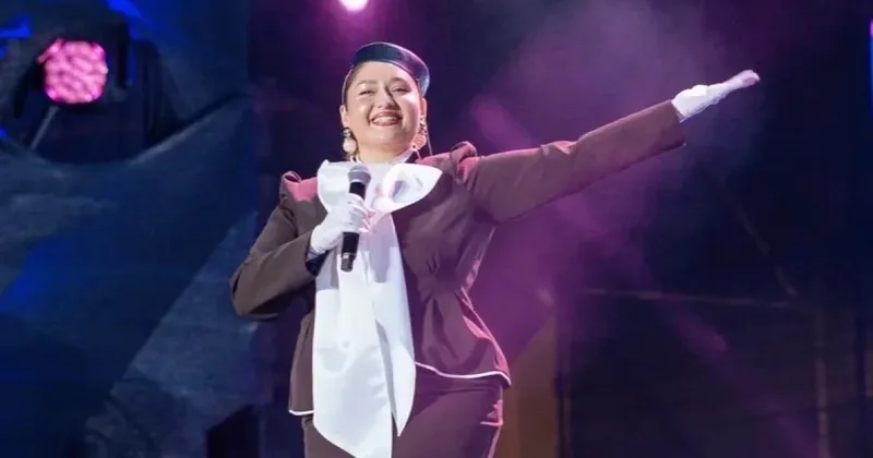 Nərmin Kərimbəyova Türküstandakı konsertdə anşlaqla qarşılandı