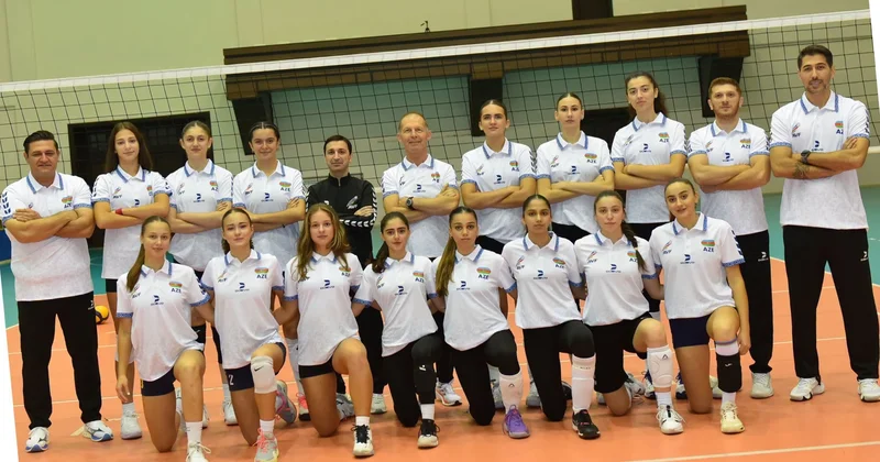 Azərbaycanın 20 yaşadək voleybolçu qızları Avropa çempionatının birinci təsnifat mərhələsində iştirak edəcək